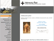 Tablet Screenshot of nemeckyrad.cz
